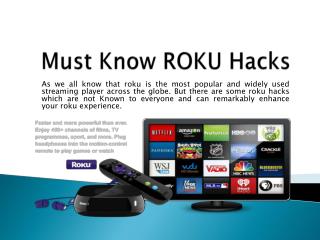 Things you can do with your Roku media Box