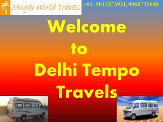 Tempo Traveller Hire in Delhi