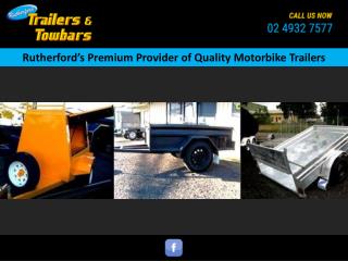 Rutherford’s Premium Provider of Quality Motorbike Trailers