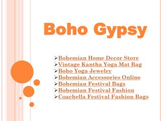 Boho Yoga Jewelry Online |Boho Gypsy