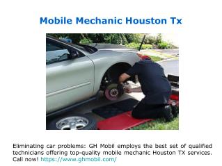 Houston Mobile Mechanics