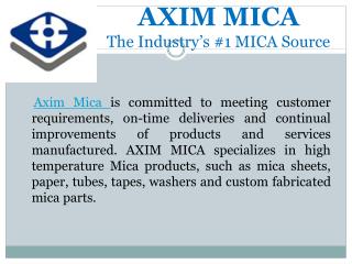 Mica Sheets | Axim Mica Manufacturers and Suppliers