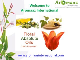 Pure Essential Oils @ aromaaz International