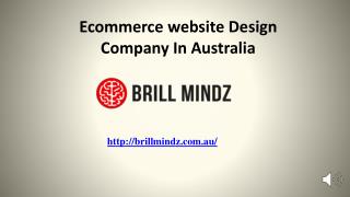 Best Ecommerce website design company in australia