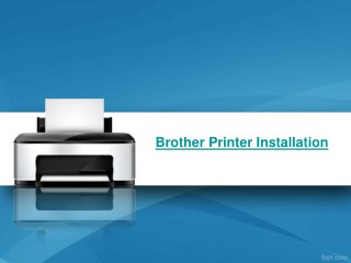 Brother Printer Installation without CD