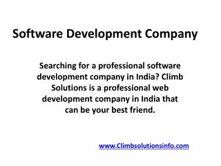 Software Development Company