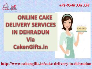 Online cake delivery services in dehradun