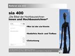 Sia 400 Die Bibel der Hochbauzeichner- innen und Hochbauzeichner