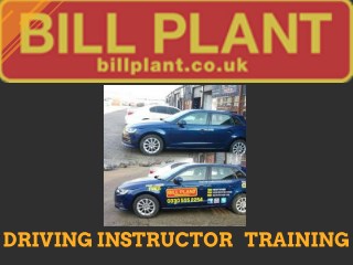 Driving Instructor Training