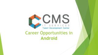 Career Opportunities in Android