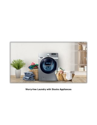 Laundry Care Range by Stocks Appliances