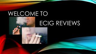 Mig Vapor - a progressive electronic cigarette