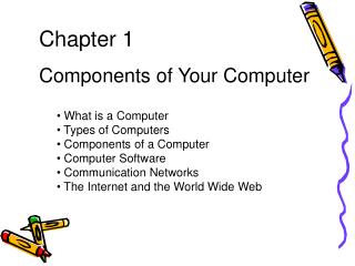 Chapter 1 Components of Your Computer