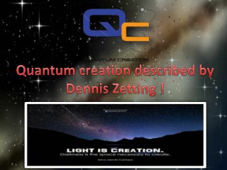 Simplification of god's creation of the world by Dennis Zetting