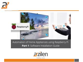 [Part-1] Automation of Home Appliances using Raspberry Pi – Software Installation Guide