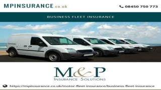 Business Fleet Insurance