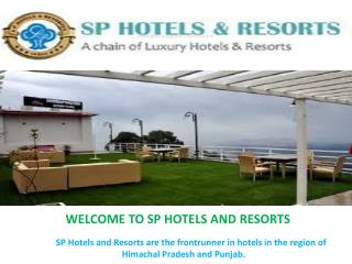 Book Cheap Hotels Online | SP Hotels and Resorts