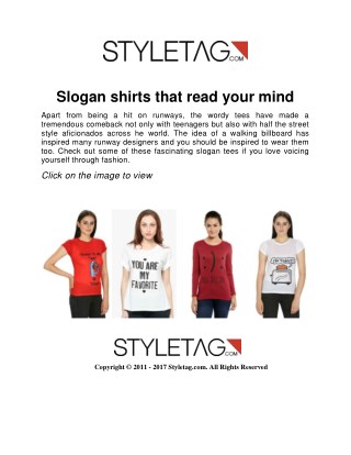 slogan shirts that ready you mind