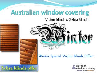 Vision blinds & zebra blinds
