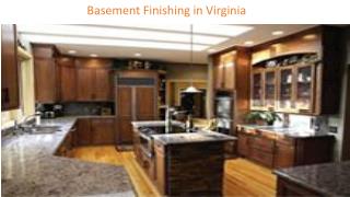 Basement Finishing in Virginia