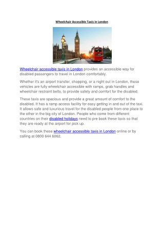 Wheelchair accessible taxis in London.pdf