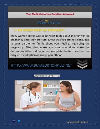 Your Medical Abortion Questions Answered