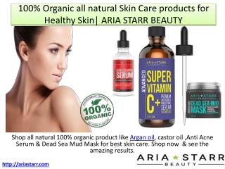 Natural Anti Acne Serum,Vitamin C Serum & Dead Sea Mud Mask for Clear Complexion