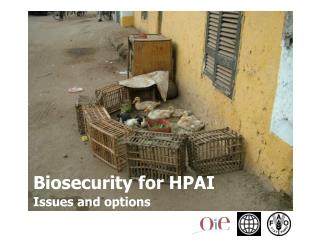 Biosecurity for HPAI