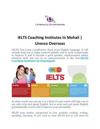 Techniques to Clear IELTS Test | Unesco Overseas