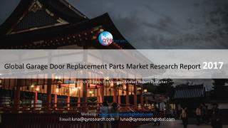 Global Garage Door Replacement Parts Market Research Report 2017