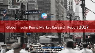 Global Insulin Pump Market Research Report 2017