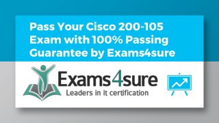 200-105 Dumps With 100% Passing Guarantee