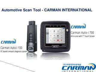 Find Best Quality Automotive Scan Tool From Carman International