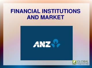 Financial Institutions and Market