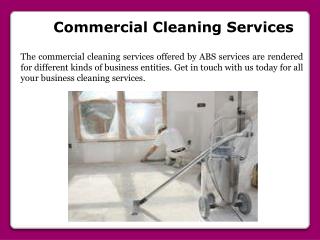 Janitorial Service Bellevue