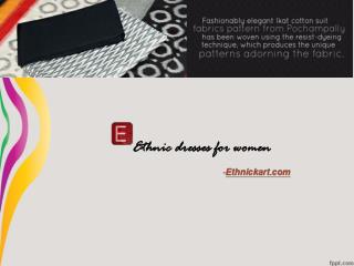 Ethnic Dresses for women-Ethnickart