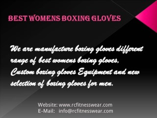 Best Womens Boxing Gloves | Custom Boxing Gloves | RC Fitness Wear