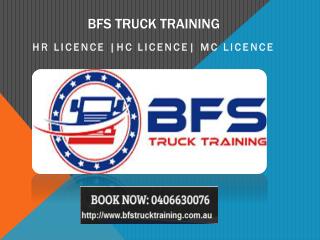 HR Licence Training Course in Sydney - BFSTruck Training