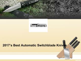 2017’s Best Automatic Switchblade Knives