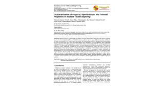 Characterization of Physical, Spectroscopic and Thermal Properties of Biofield Treated Biphenyl