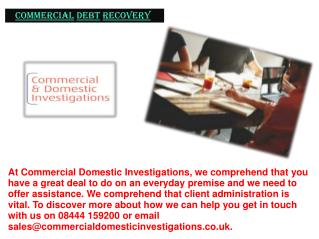 Commercial Debt Recovery