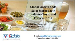 2017 Worldwide report On Smart Foods Sales Market Forecast 2022