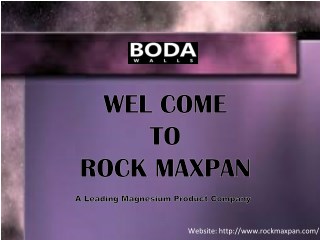 Rockmax Magnesium Oxide Board