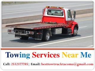 Tow Truck Service Tacoma