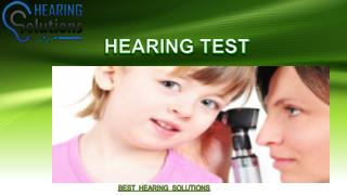 Hearing test