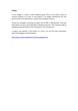 antigen