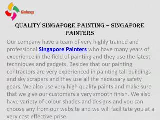 Quality Singapore Painting – Singapore Painters