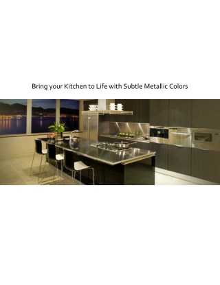 Adding Life to Kitchen with Stunning Kitchen Appliances