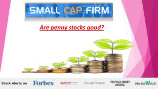 Are penny stocks good?