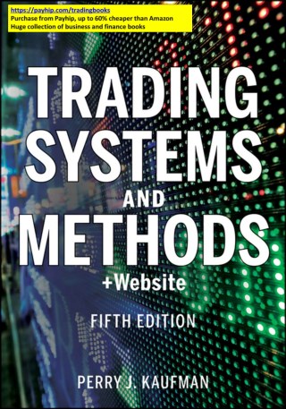 Trading systems and methods (2013)